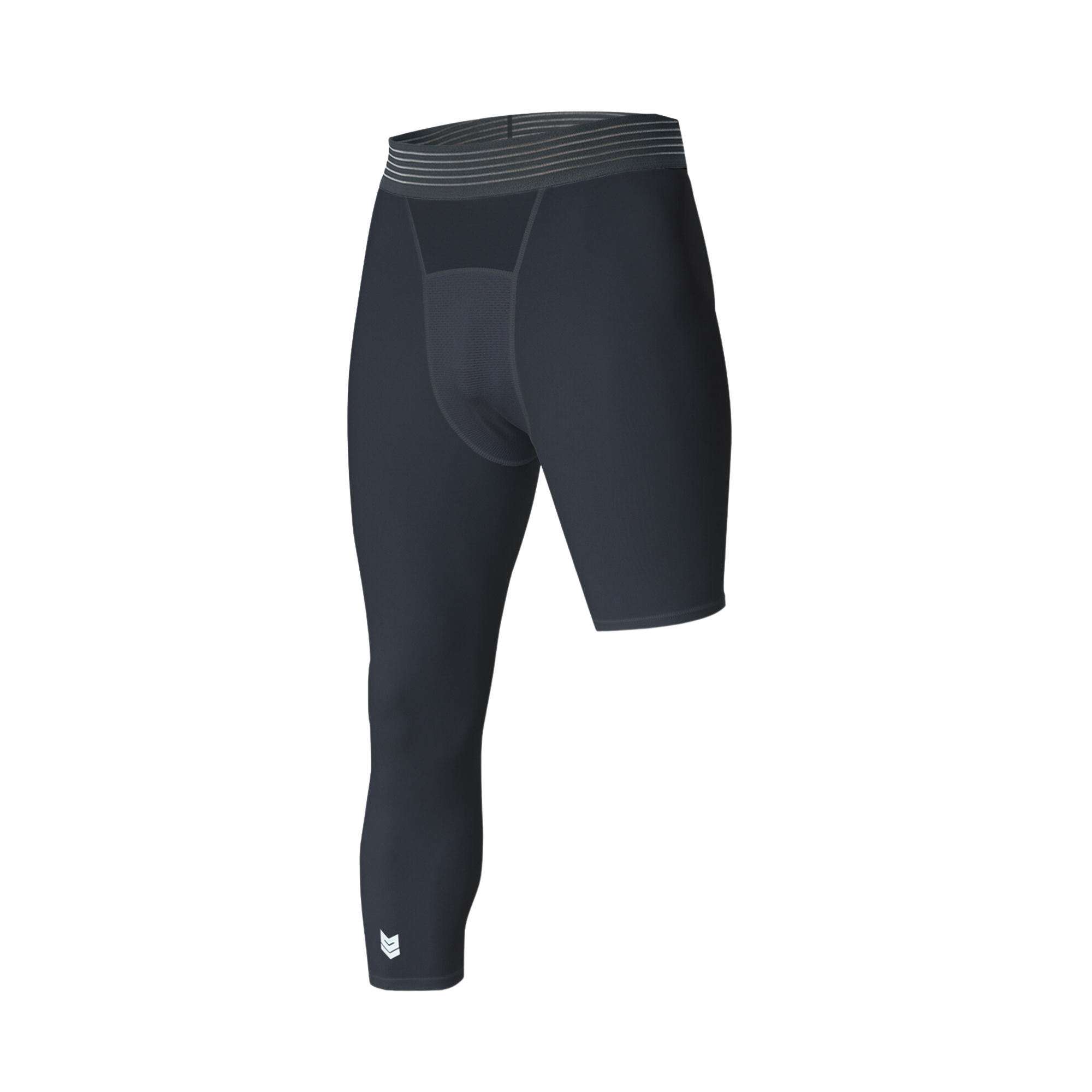 Quần Redikick Combat Compression Pants Legging lệch bên chơi Bóng đá Bóng rổ Bóng chuyền Tennis Gym