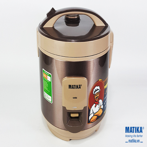 NỒI CƠM ĐIỆN MATIKA MTK-RC1875 DUNG TÍCH 1,8L - HÀNG CHÍNH HÃNG