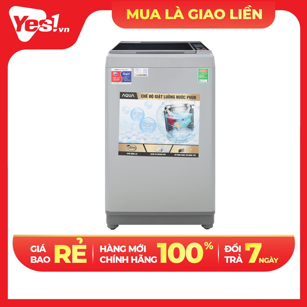 Máy Giặt Cửa Trên Aqua AQW-S90CT-H2 (9kg) - Hàng Chính hãng