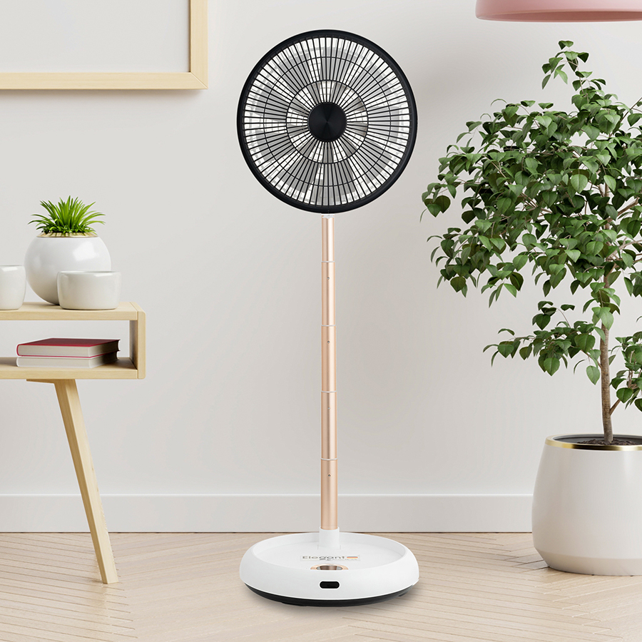 Quạt gấp thông minh Elegant KW-MF01B - Hàng chính hãng