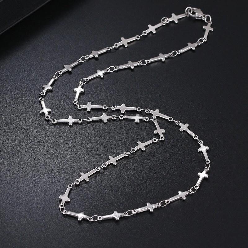 Dây chuyền titan thánh giá siêu phẩm D85