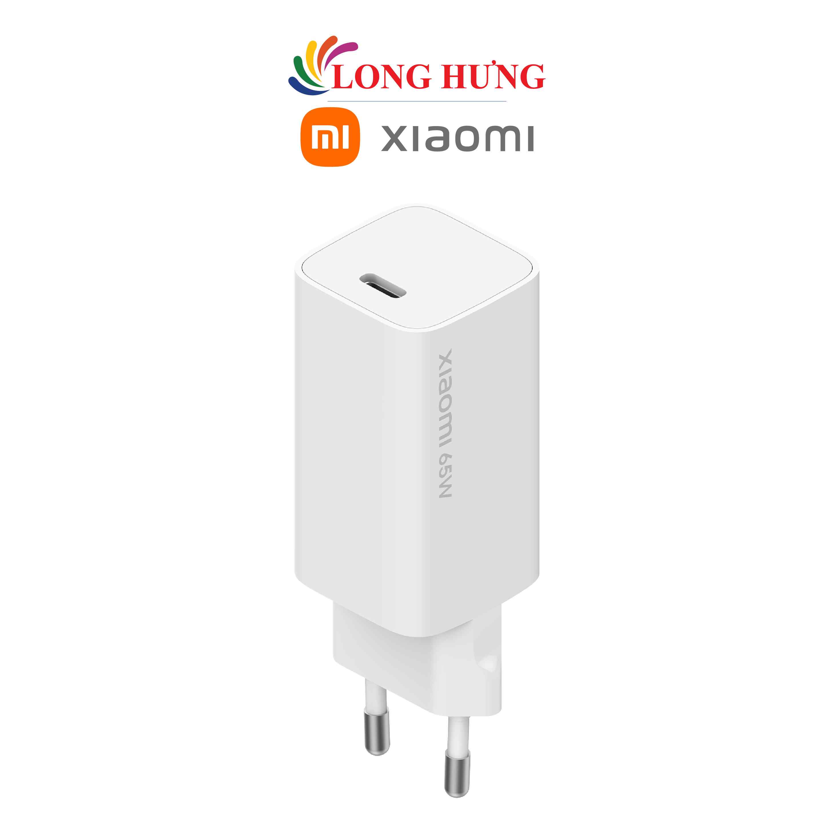 Cốc sạc Xiaomi Mi 65W Fast Charger With GaN Tech BHR4498GL AD65G - Hàng chính hãng