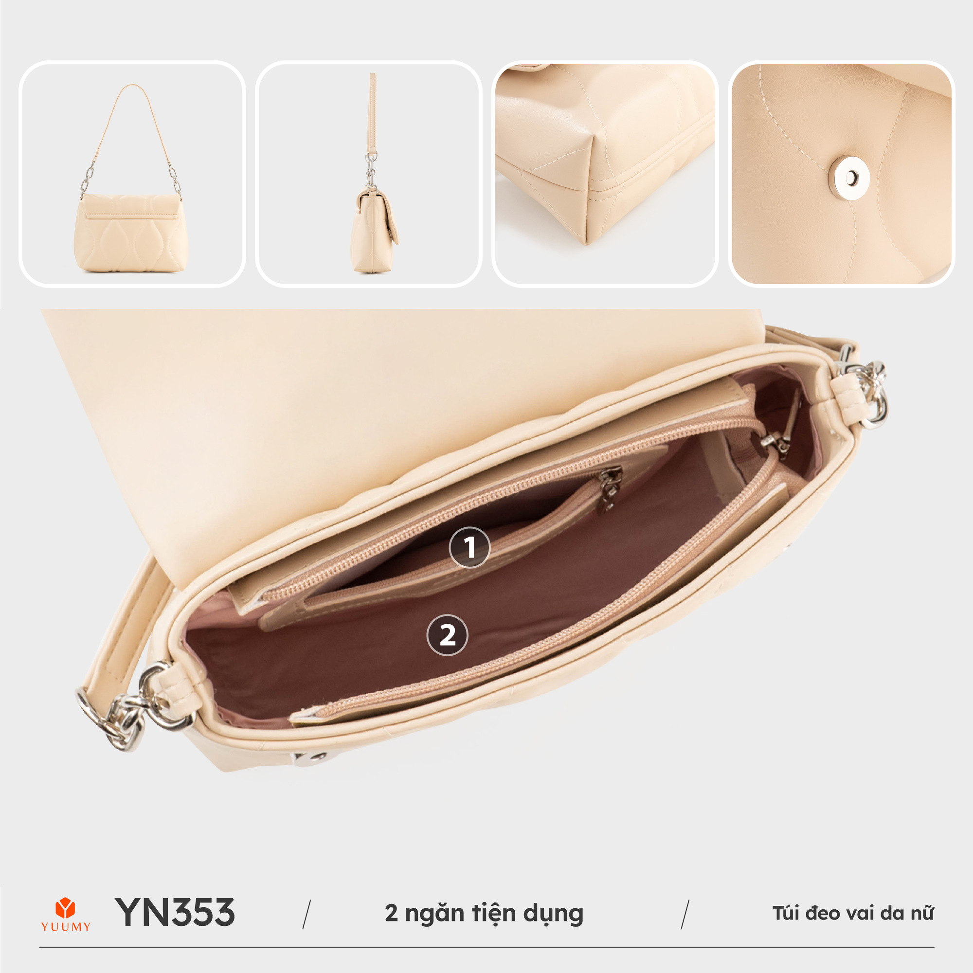 Túi đeo vai nữ YUUMY YN353