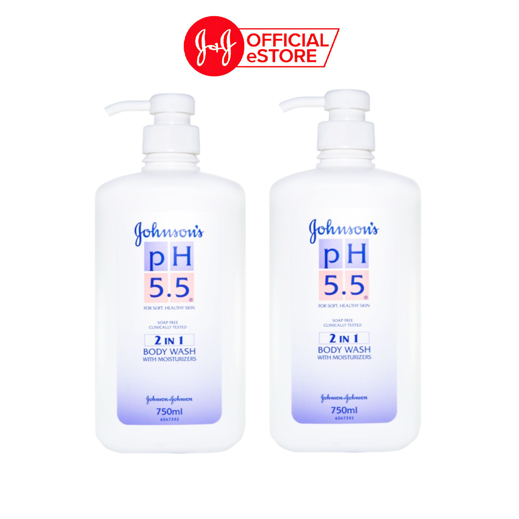 Combo 2 Sữa Tắm Người Lớn 2 Trong 1 Johnson's Adult Ph5.5 - Dung Tích 750mlx2