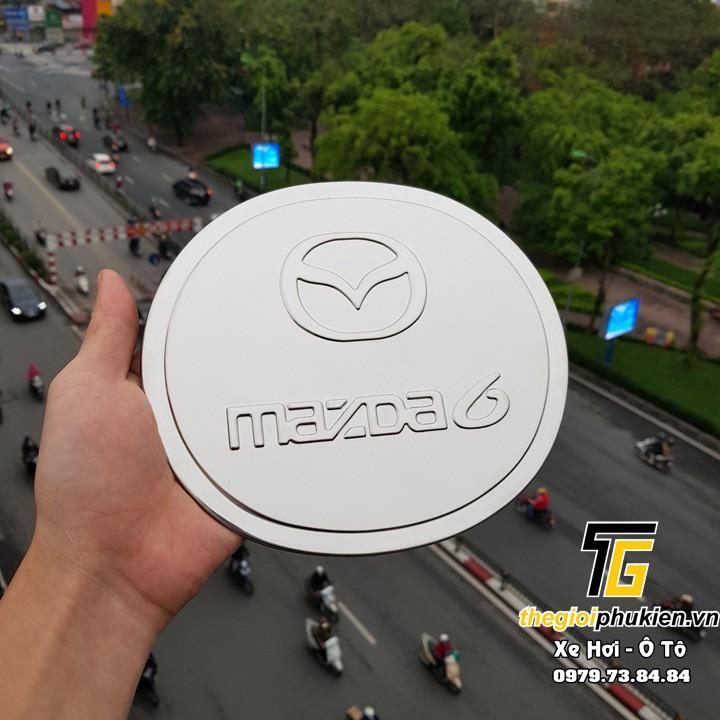 Ốp nắp bình xăng Mazda 6 mạ Crom