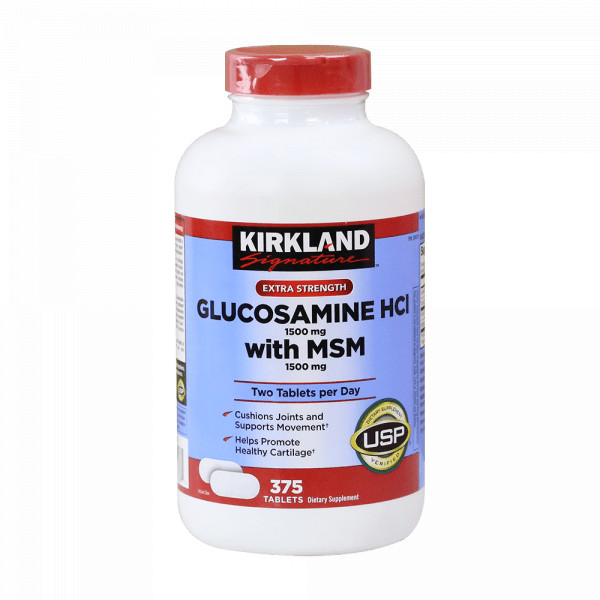 Glucosamine 1500mg Kirkland Signature Mỹ Giảm đau nhức xương khớp, tạo chất nhầy bôi trơn khớp, hỗ trợ vận động linh hoạt hiệu quả - OZ Slim Store 