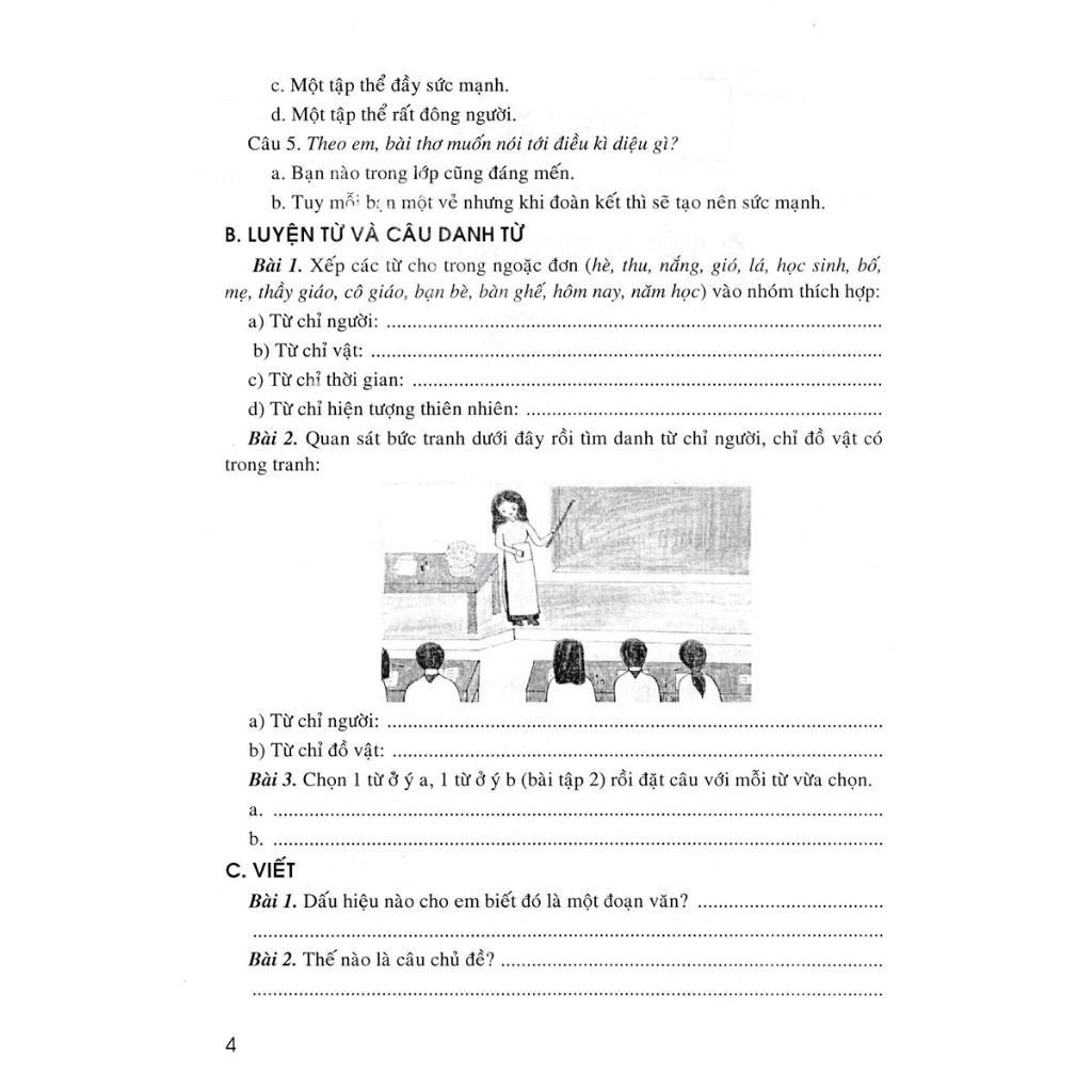 Sách - Bồi Dưỡng Tiếng Việt Lớp 4 - Bám Sát SGK Kết Nối Tri Thức Với Cuộc Sống - Hồng Ân