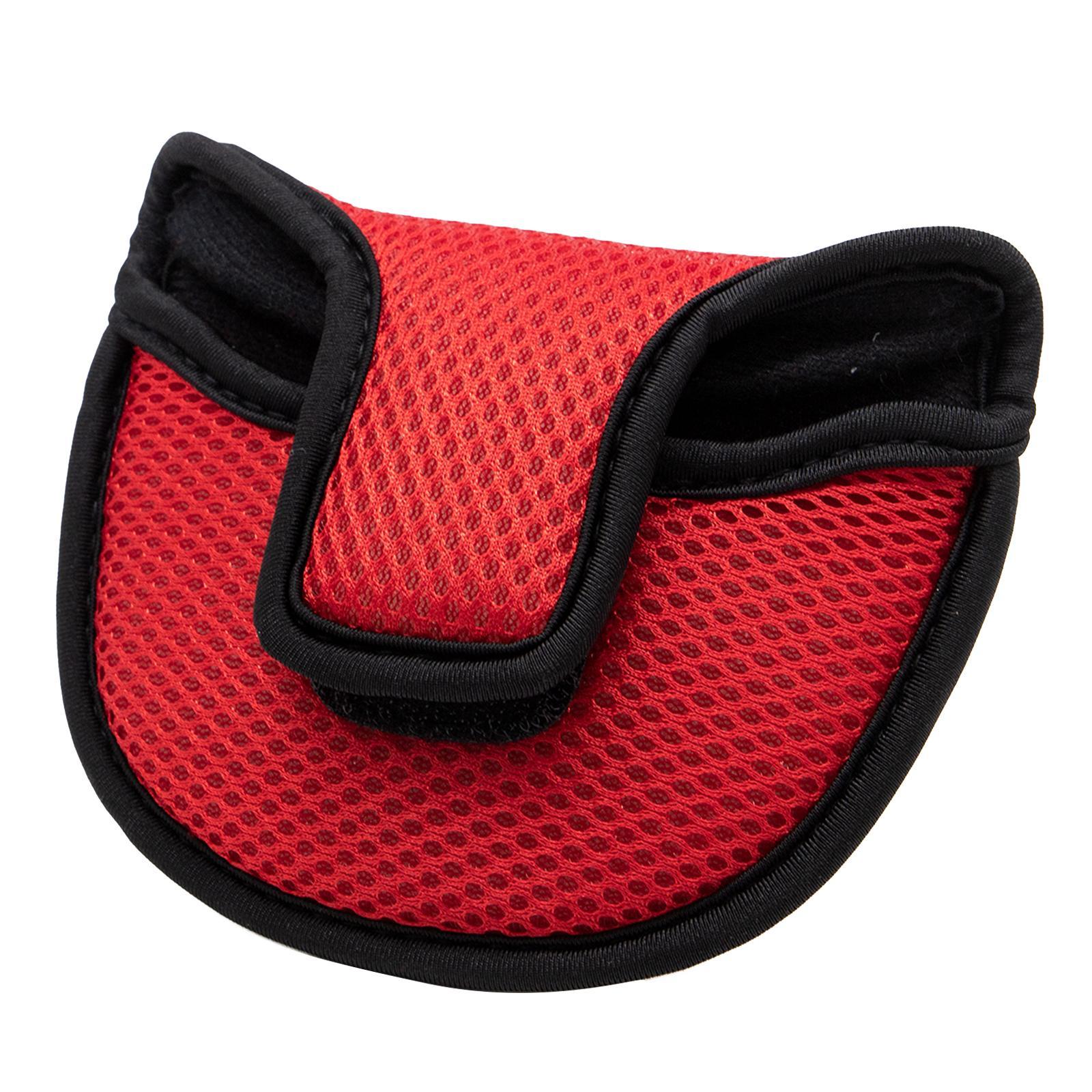 2pcs Durable Nylon Golf Putter Mallet Head Cover Headcover Club Protector