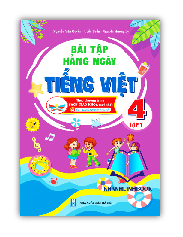 Sách - Bài tập hằng ngày tiếng việt 4 - tập 1 ( cánh diều )