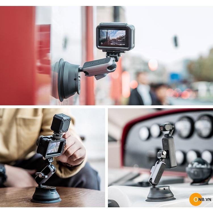 PGT Suction Cup - Tripod hít mặt kiếng, mặt phẳng cho Gopro