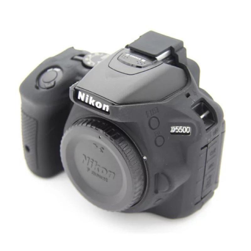 Vỏ cao su - Cover máy ảnh Nikon D5500/D5600 (màu đen/màu camo) - Hàng Chính Hãng