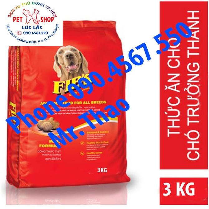 [3KG] Thức ăn cho chó trưởng thành Fib's -  Ganador Fib's 3KG