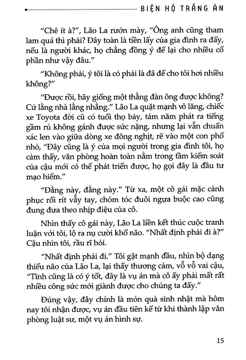 [Hàng thanh lý miễn đổi trả] Biện Hộ Trắng Án