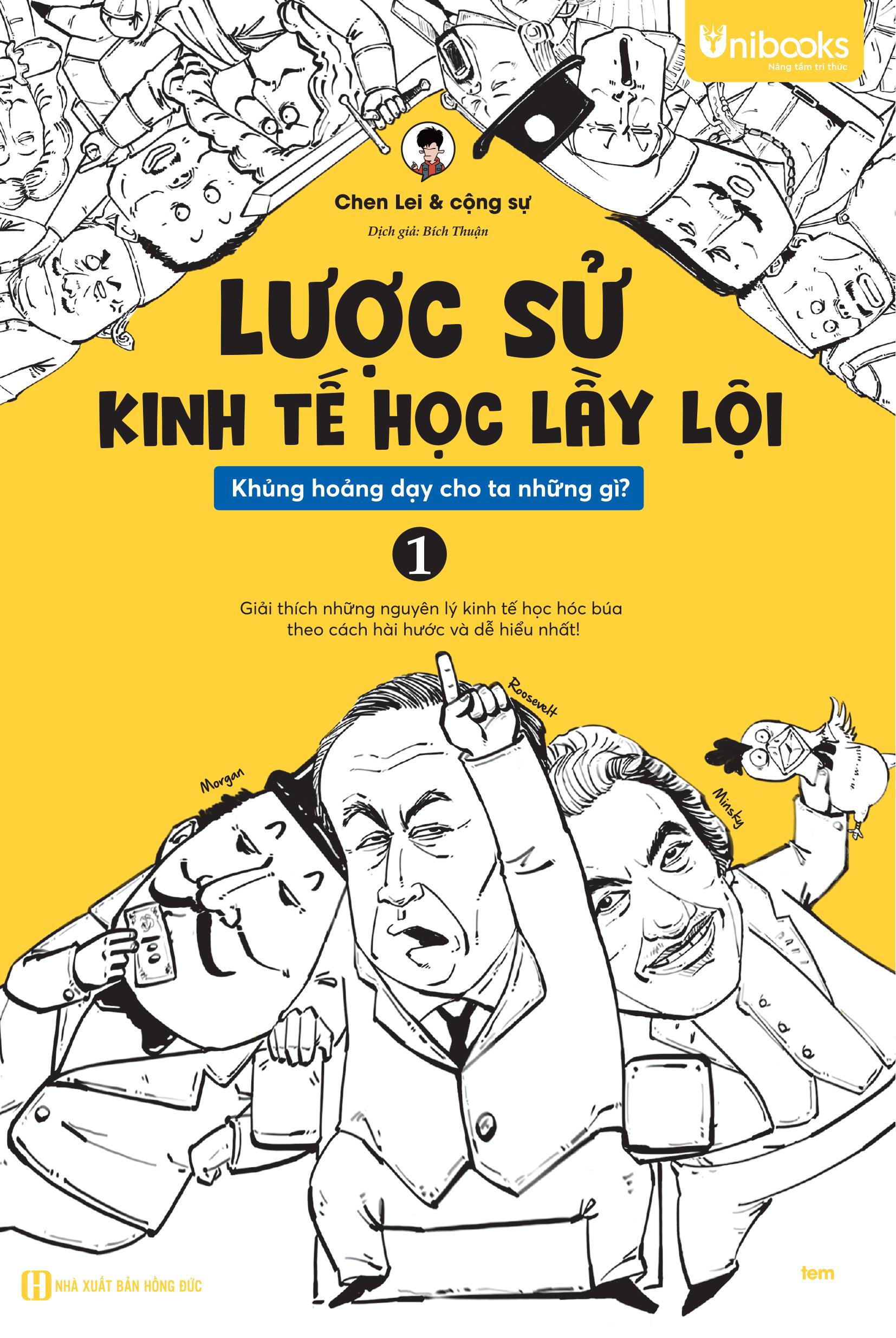 Sách - Combo Sách Lược Sử Kinh Tế Học Lầy Lội - Khủng Hoảng Dạy Cho Ta Những Gì? - Tập 1 + Tập 2 (Bộ 2 Tập)