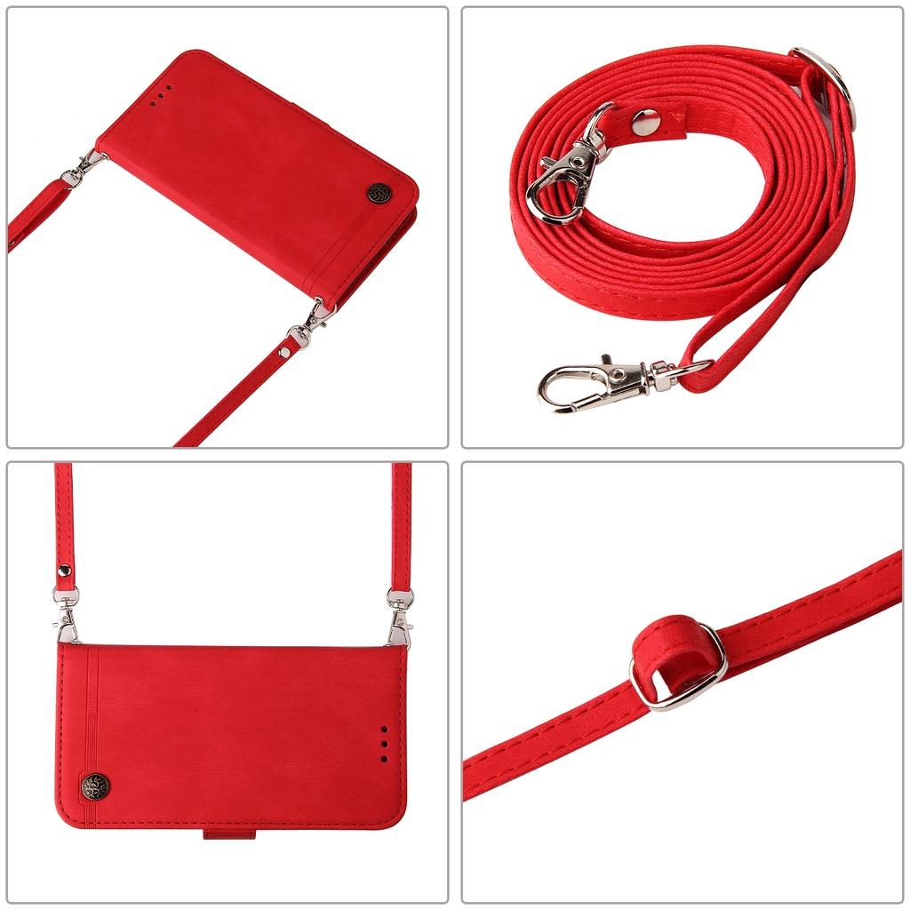 Ốp điện thoại da gập màu trơn đơn giản Cho Samsung Galaxy A02 A02S A03S A12 A22 4G A32 A42 A52 A72 5G