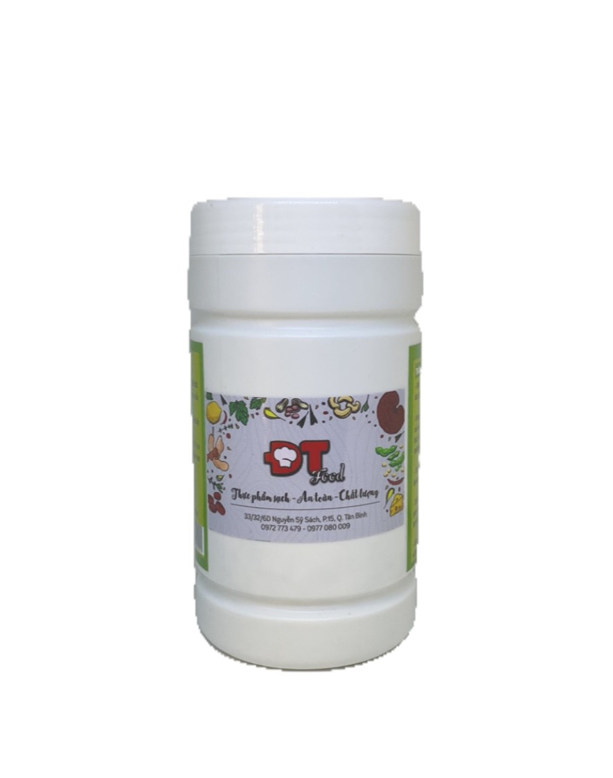 Bột rau má đậu xanh cốt dừa Organic DTFood thơm mát rất tốt cho sức khoẻ và sắc đẹp 500g