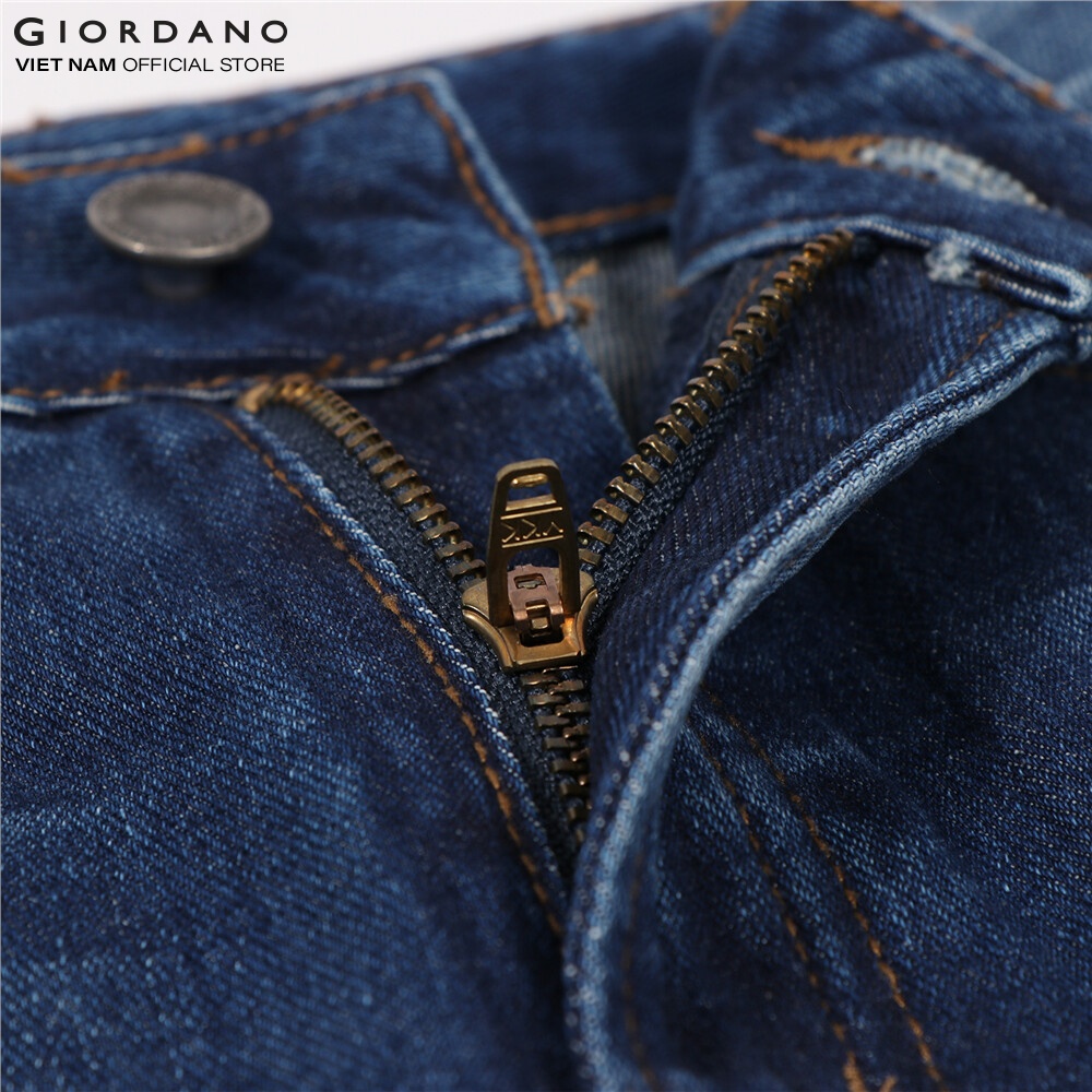 Quần Jeans Dài Ống Suông Nữ Giordano 05410015