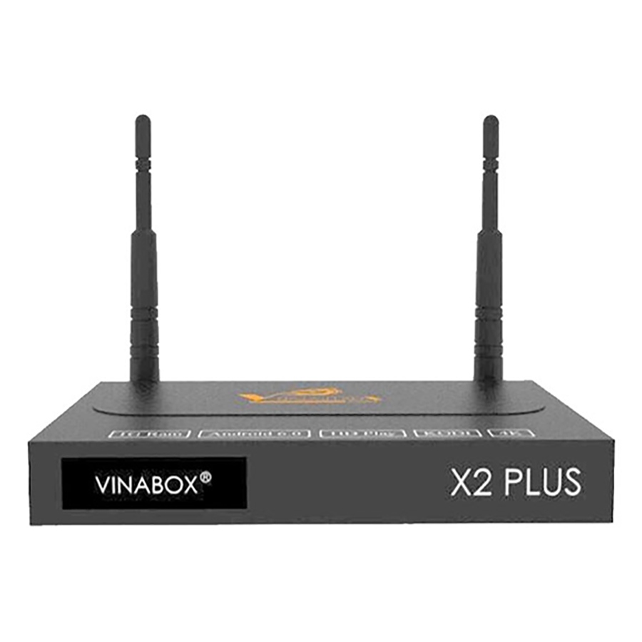 Android Tivi Box Ultra 4K HD Vinabox X2 Plus Tặng Kèm Chuột Không Dây Forter V181 - Hàng Chính Hãng