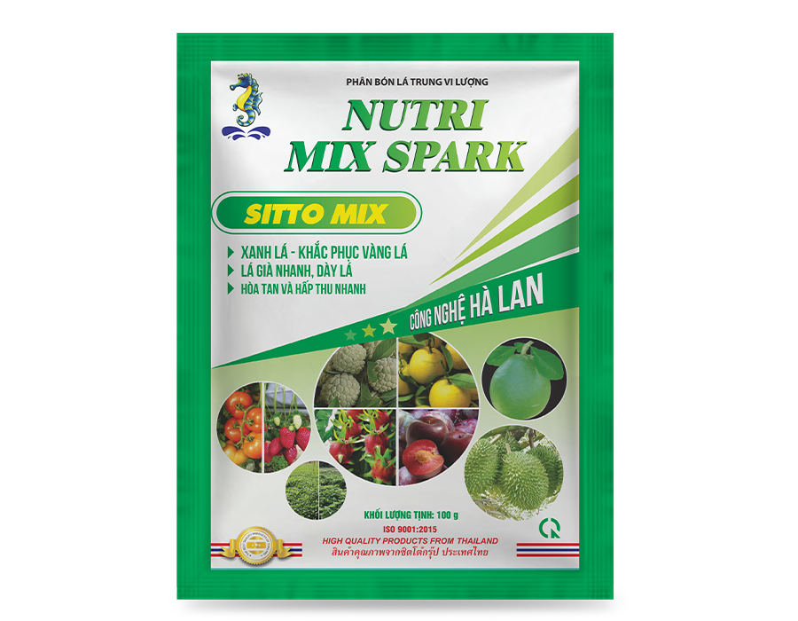 Phân bón lá trung vi lượng Sitto Mix gói 100g