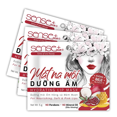 Mặt Nạ Môi Sense Plus Dưỡng Ẩm 5g