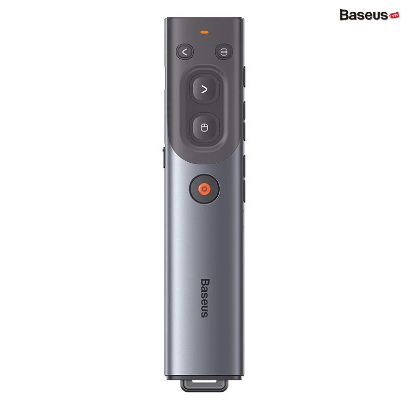 Bút Trình Chiếu Thông Minh Baseus Orange Dot AI Wireless Presenter Sử Dụng Với Màn Hình TV & Nhận Diện Giọng Nói - Hàng Chính Hãng