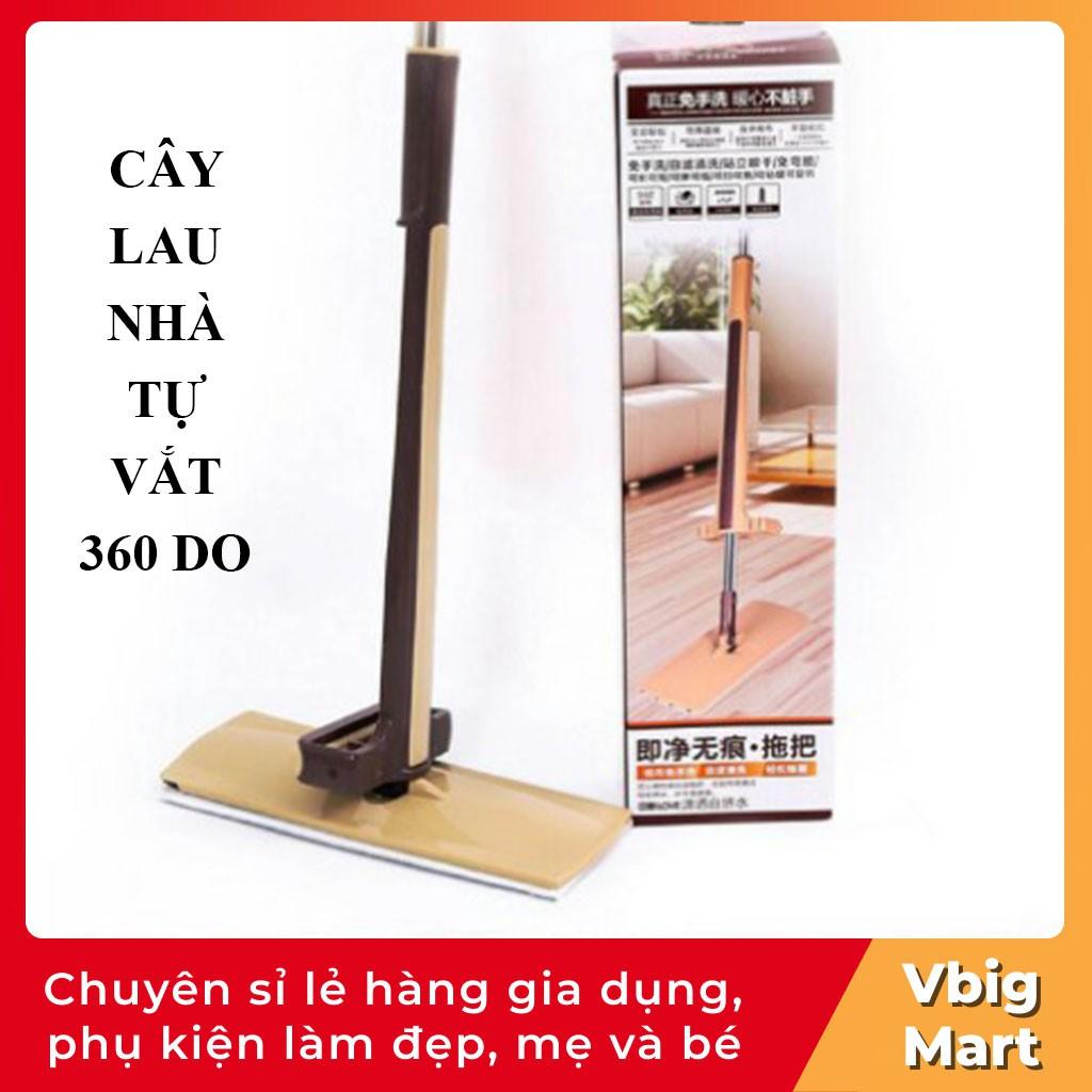 Chổi lau nhà tự vắt thông minh xoay 360 độ Vbig Mart