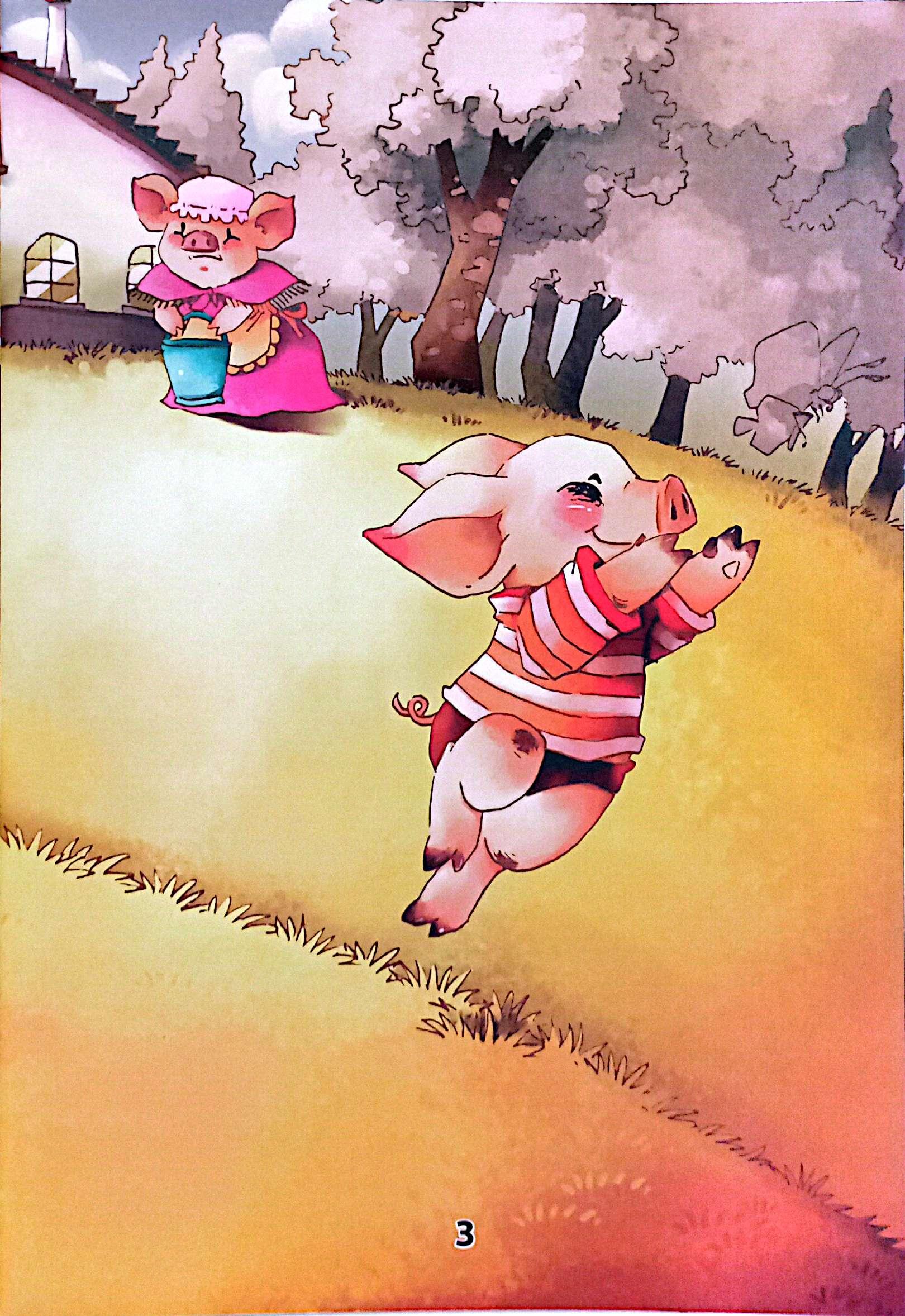 Sách - Truyện Cổ Tích Kinh Điển Thế Giới Hay Nhất - Ba Chú Heo Con