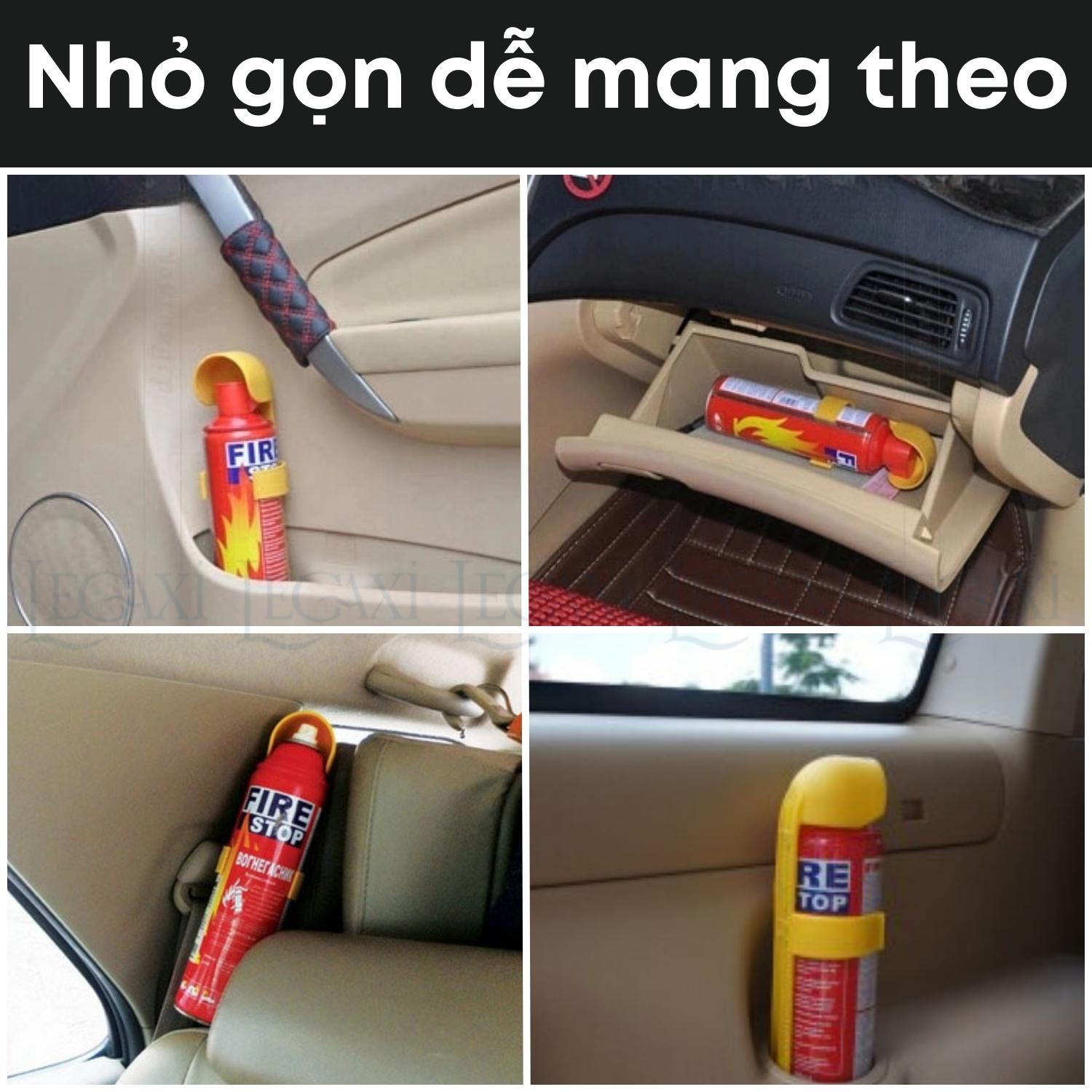 Bình Xịt Chữa Cháy Mini Cầm Tay Dập Lửa Bếp Ga Bếp Điện Ổ Điện Cầu Dao Khẩn Cấp An Toàn Legaxi
