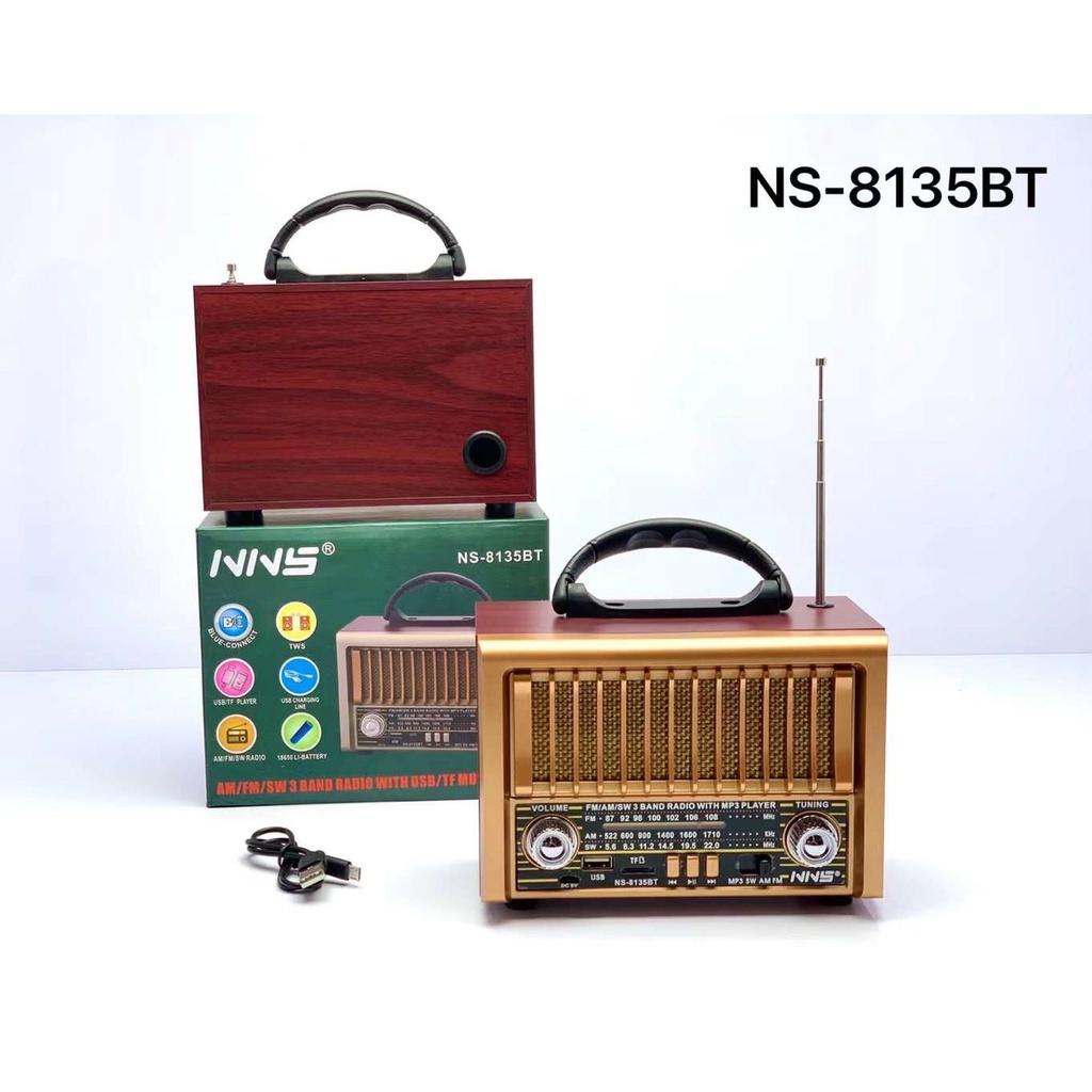 Đài FM Radio Bluetooth/USB/TF NNS NS-8135BT