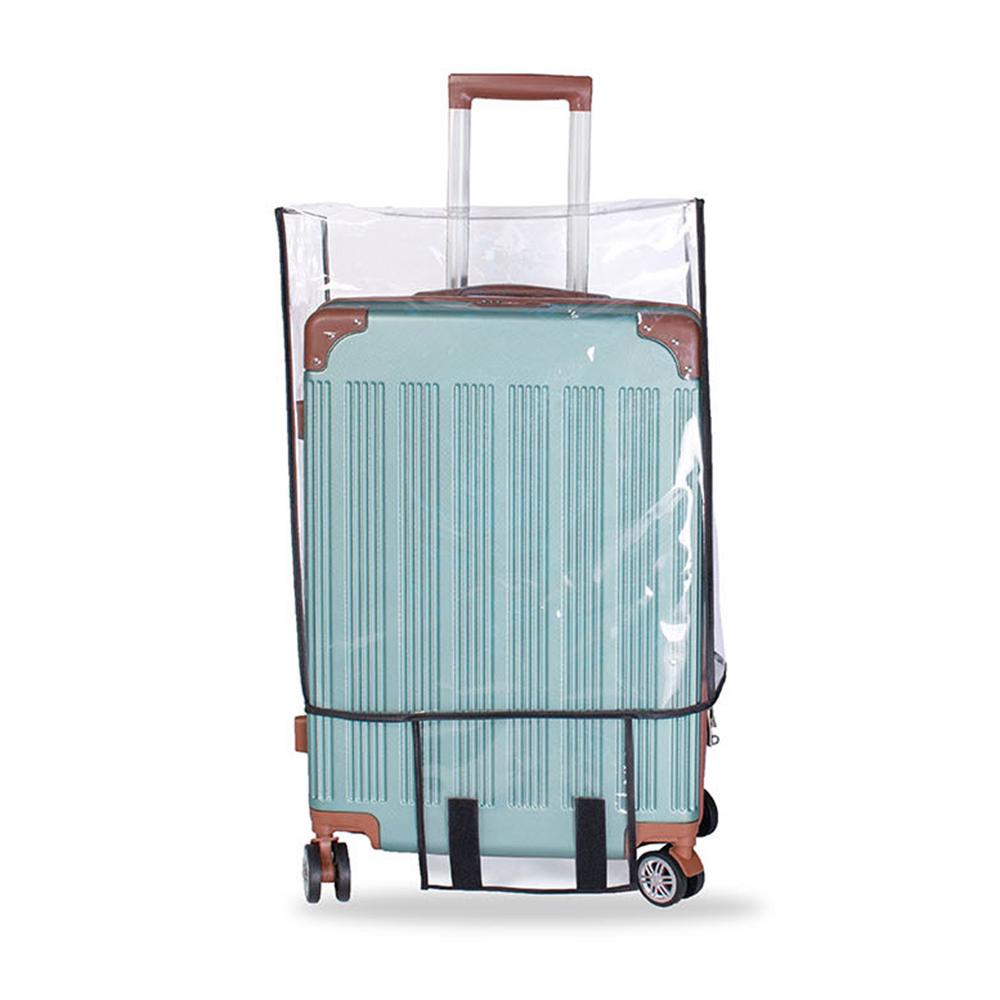 Nắp đậy hành lý du lịch bằng nhựa PVC trong suốt Nắp bảo vệ vali Nắp đậy chống bụi Phù hợp với hành lý 22 inch