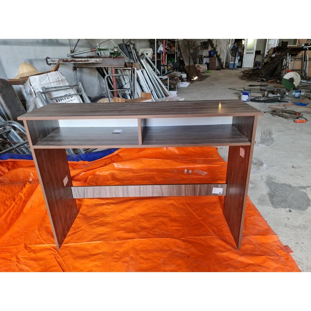 Bàn làm việc thông minh tiết kiệm không gian 2 ngăn, bàn gỗ nhỏ decor cho phòng nhỏ hẹp 100x30x72cm TB005- kagu