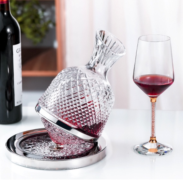 BÌNH THỞ XOAY TRÒN PATRICK SPIN DECANTER