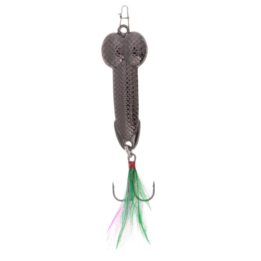 Spoon Fishing Lure Spinner Bait Metal VIB Hard Sequins Lure Treble Hook
