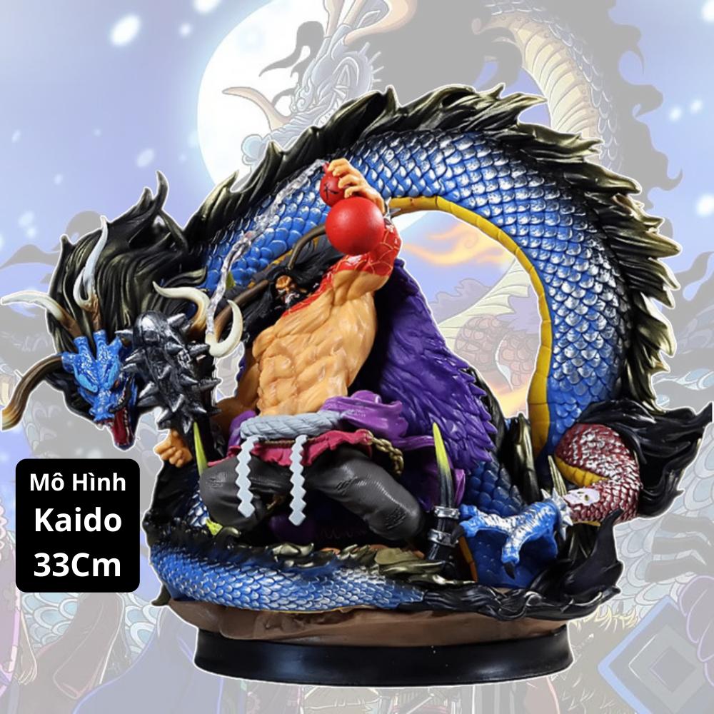 Mô Hình Kaido 33Cm KINGFIGURE Hàng Siêu Đẹp Mô hình One Piece Cao Cấp, Figure Mô Hình Anmie One Piece Luffy Vua Hải Tặc