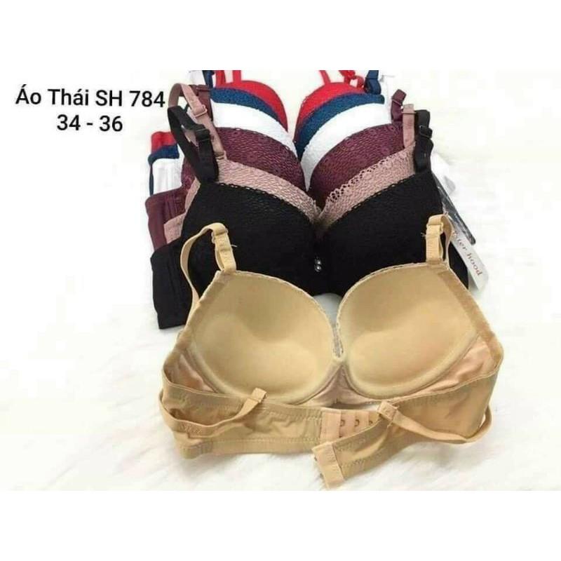 Áo ngực Thái Lan mã 784 ren có gọng đệm dày vừa 1.5 cm