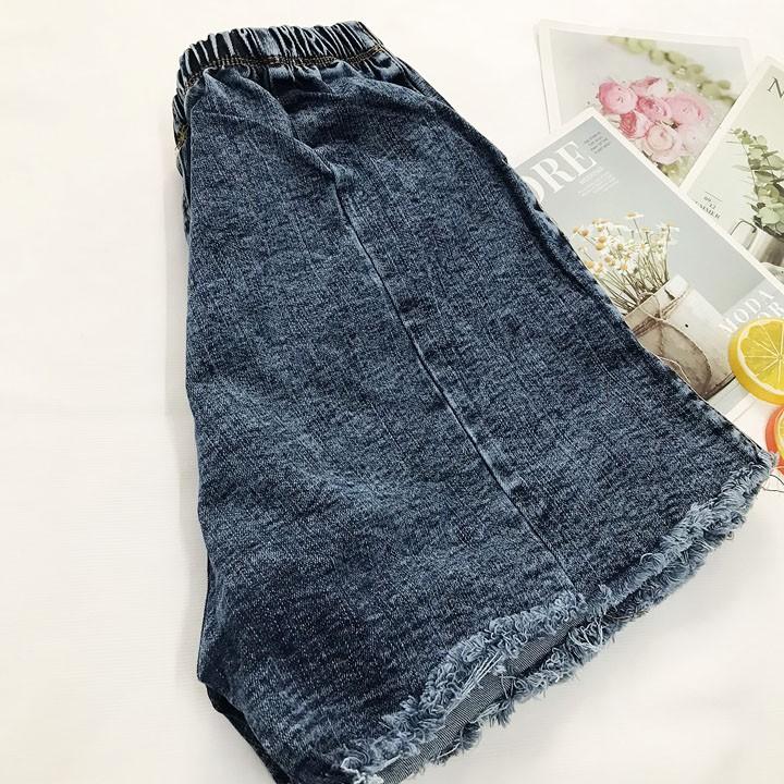 Quần đùi bé gái freesize từ 45-48kg quần short jean bé gái - QG50