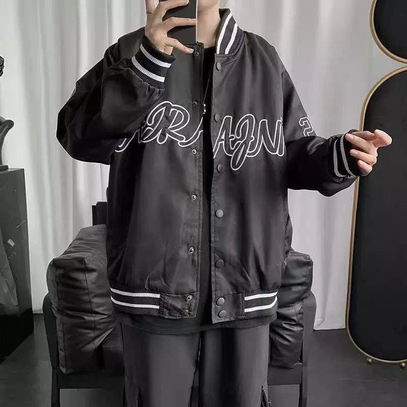 Áo Khoác Dù Bomber Unisex Form Rộng Nam Nữ Ulzzang Wind