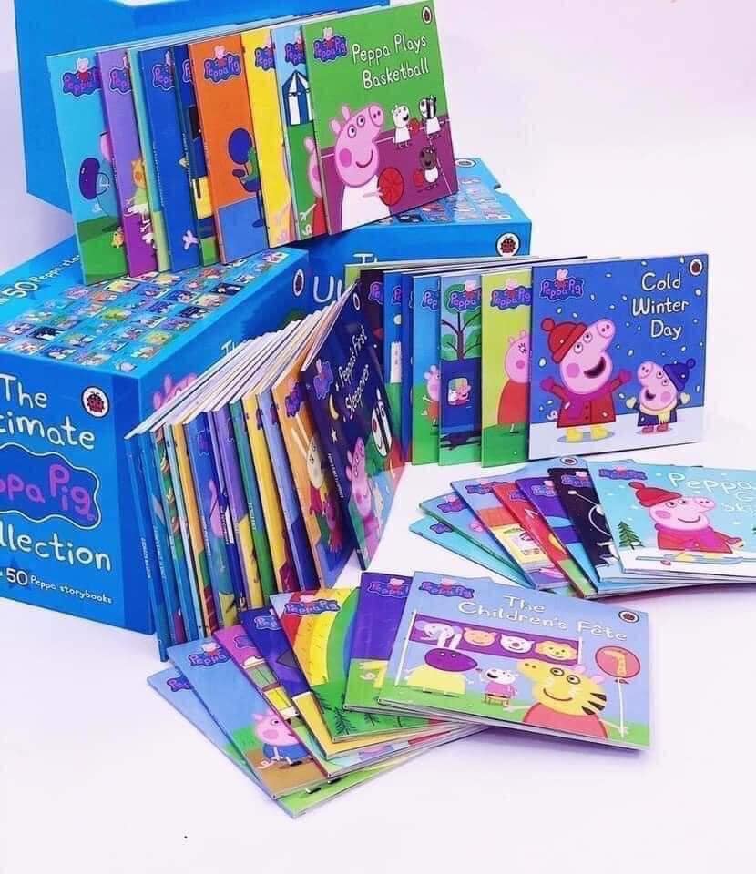 PEPPA PIG XANH - NHẬP KHẨU - 50Q - FULL BOX KÈM FILE NGHE