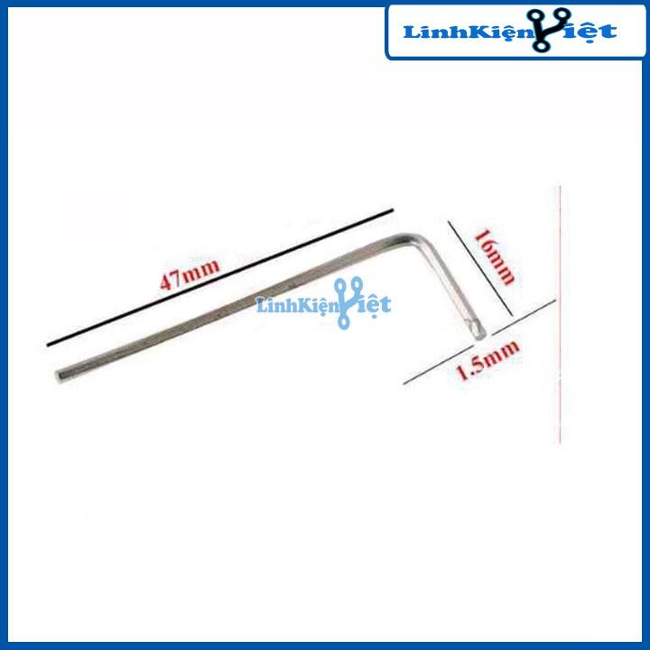 Lục lăng nhỏ 1.5mm/2mm tùy chọn