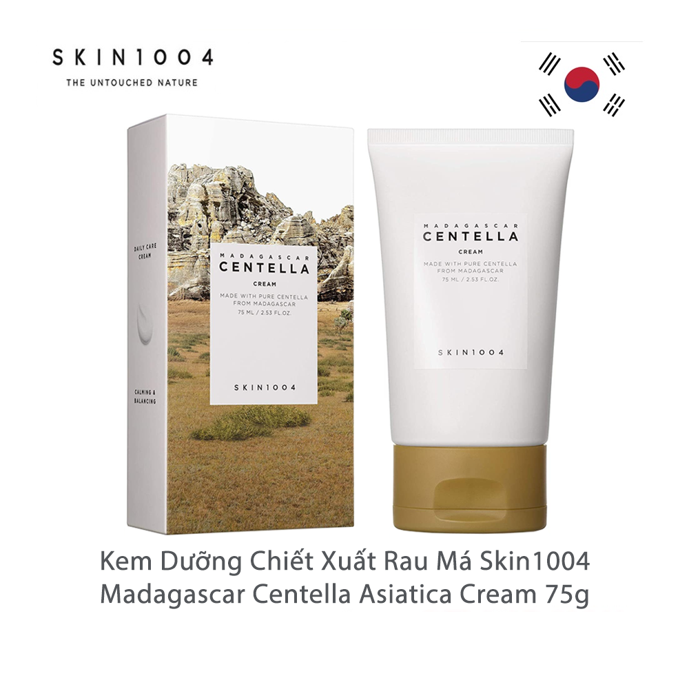 Kem Dưỡng Rau Má Dưỡng Ẩm, Phục Hồi Da, Ngừa Mụn Skin1004 Madagascar Centella Asiatica Cream