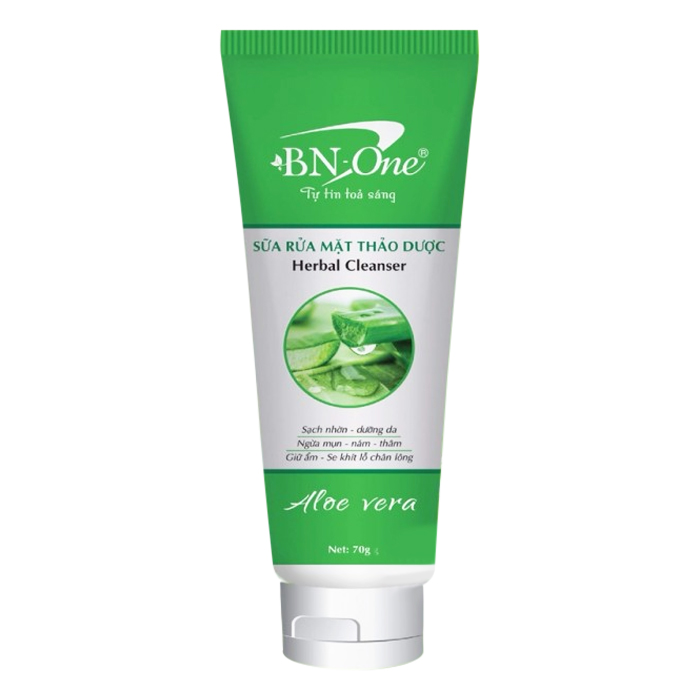 Sữa Rửa Mặt Thảo Dược Aloe Vera BN-ONE 70g