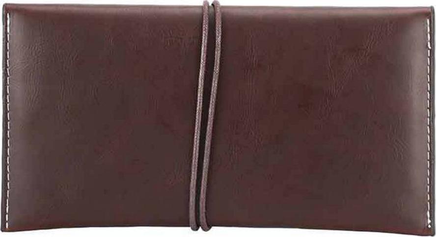 Korean Clutch Drawstring Long Wallet PU Leather