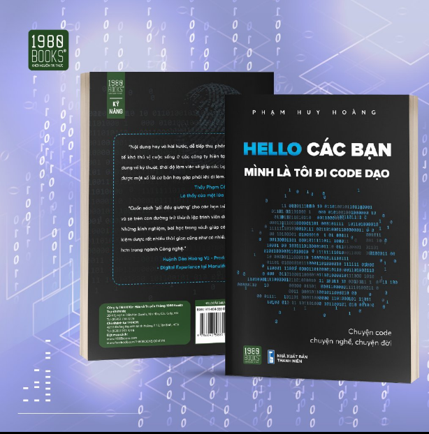 HELLO CÁC BẠN MÌNH LÀ TÔI ĐI CODE DẠO. Tặng bút/ sổ tay