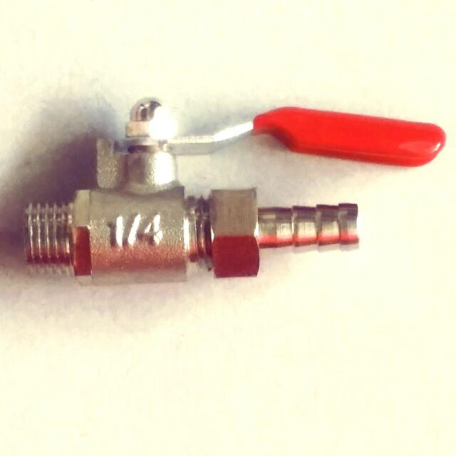 Van khóa inox 1/4"x1 cái