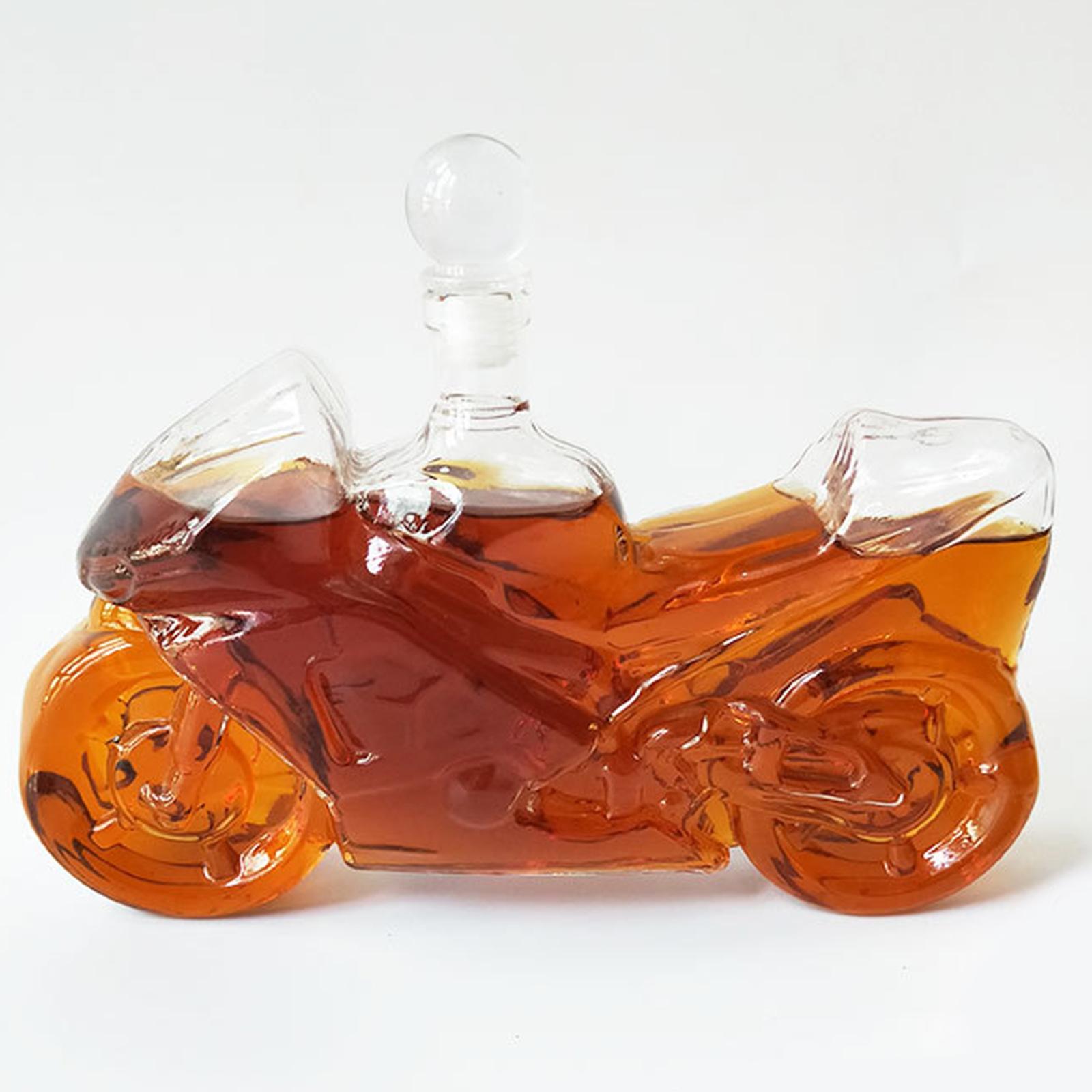 Liquor Decanters Unique High Borosilicate Glass Clear for Holiday Gifts