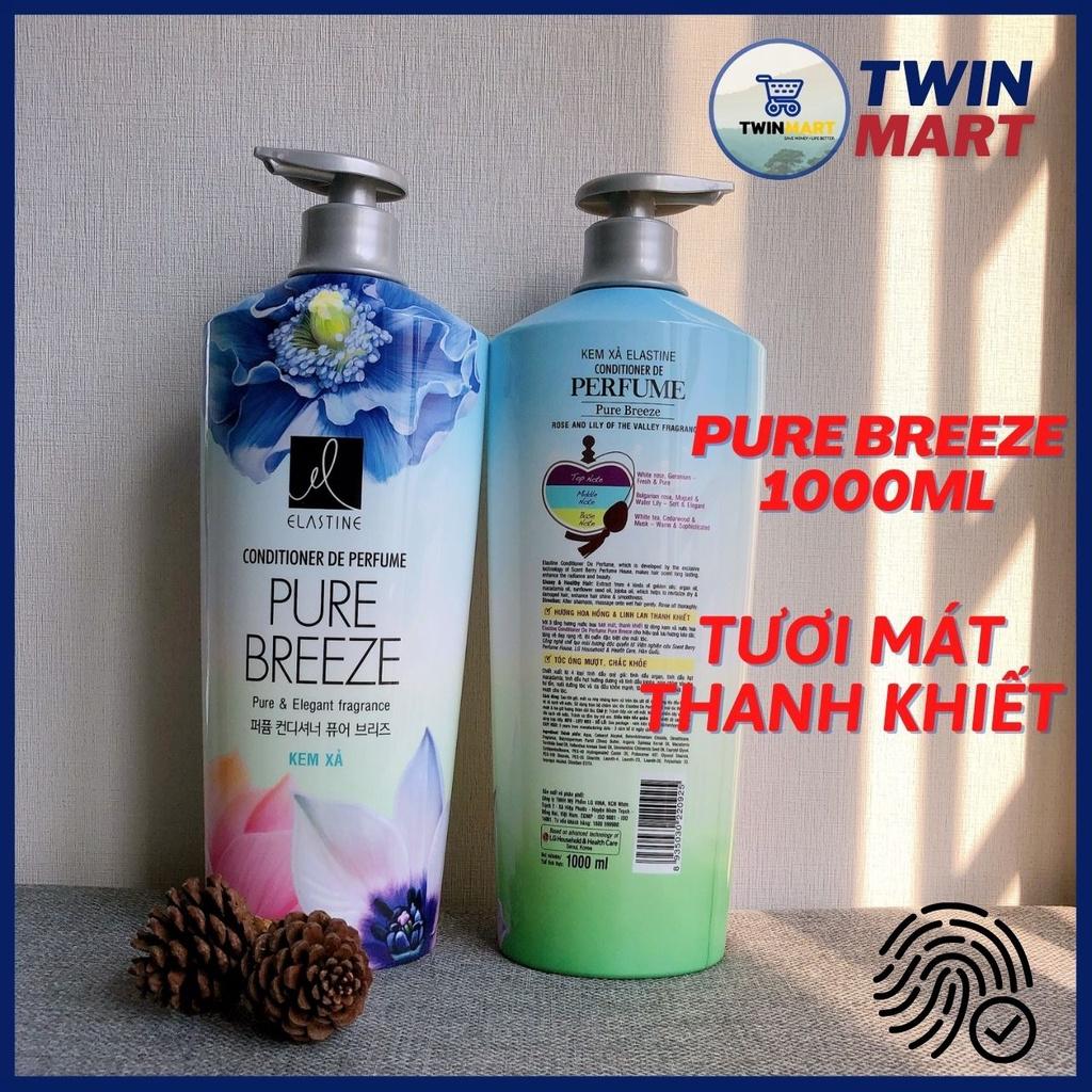 Date xa 2024 Dầu xả Elastine dưỡng tóc hương nước hoa Pure Breeze - thương hiệu Hàn Quốc