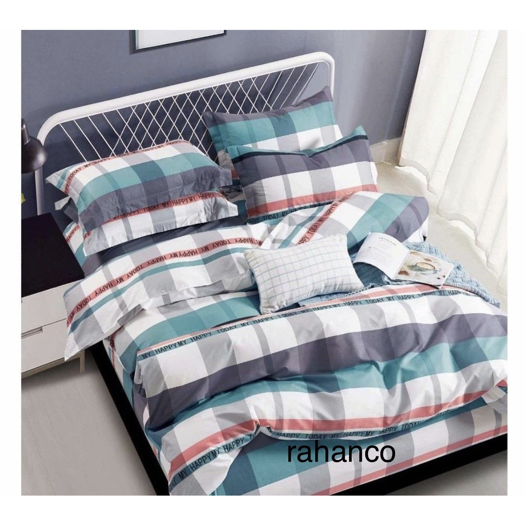 Chăn Mền RAHANCO Cao Cấp 100% Cotton Nhập Khẩu Từ Hàn Quốc ( Màu Xám Xanh )– Kích Thước 1m8x2m. Mềm - Mịn – Mát &amp; Thấm Hút Mồ Hôi