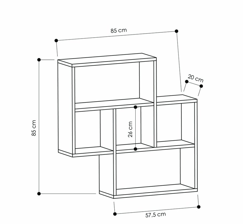 Kệ Treo Tường Maybe KT216