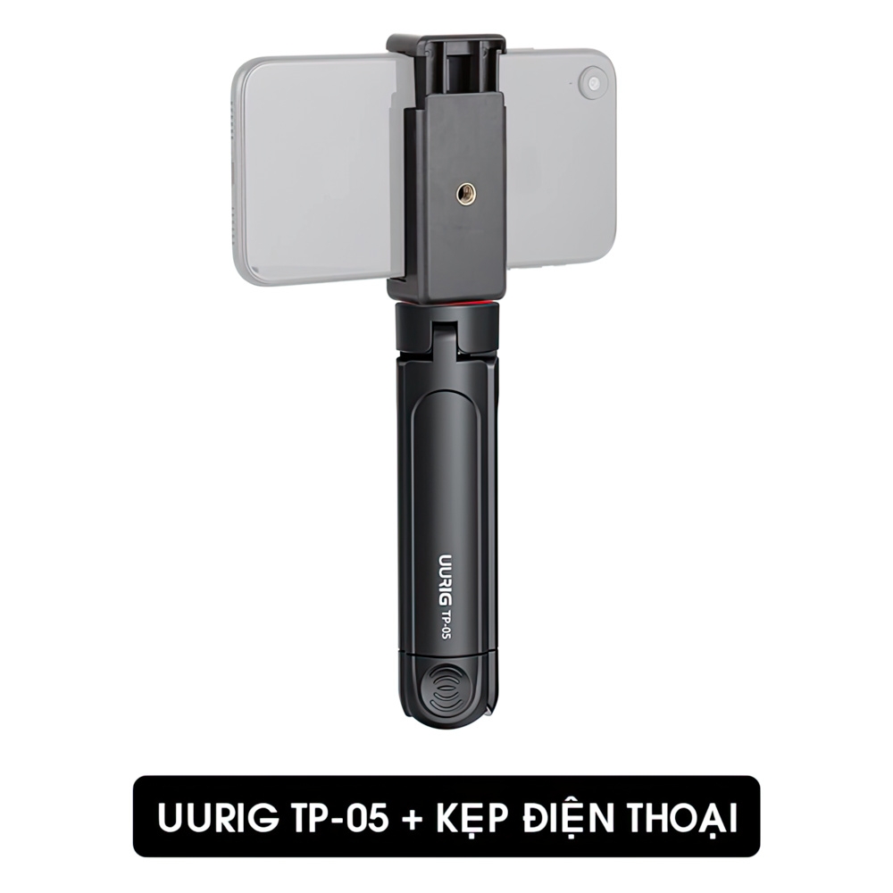 TRIPOD MINI KIÊM TAY CẦM QUAY VIDEO UURIG TP-05 - HÀNG NHẬP KHẨU