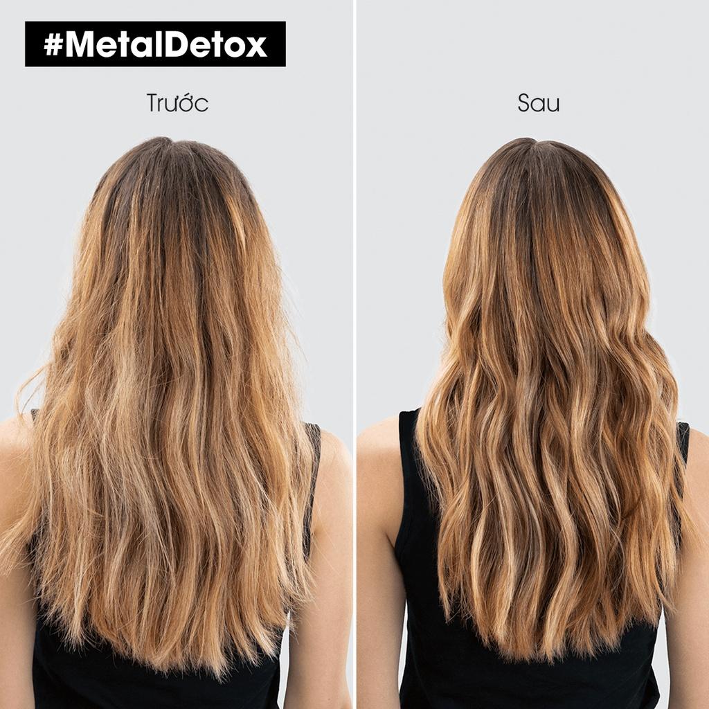 [+Tặng mũ trùm] Bộ dầu gội ủ thải độc kim loại cho tóc L'Oréal Metal DX Detox 300ml/250ml